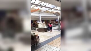 A Man Tried To Fight A Gay Man In A Mall