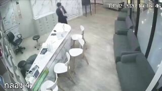 Guy Enters His Ex-wife's Workplace And
