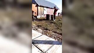 Man Beats Girlfriend With Riding Crop