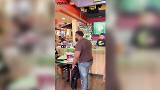 Guys Want To Fight Everyone At The Bar For Tacos - Video