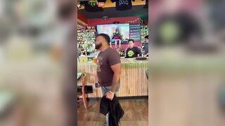 Guys Want To Fight Everyone At The Bar For Tacos - Video