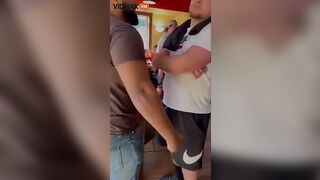 Guys Want To Fight Everyone At The Bar For Tacos - Video