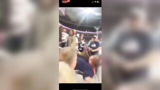 Hockey Fan Fell Down Stairs And Had His Head Smashed