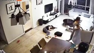 Horrifying Hidden Camera Video Shows Chinese Boyfriend Brutally Abused