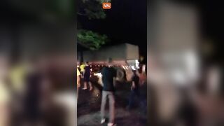 Horrifying Video Shows Truck Driver Running Over Bolsonaro Supporters