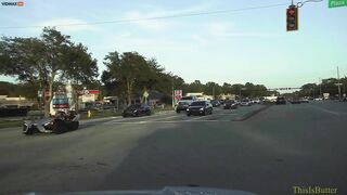 Hundreds Of Cyclists Do Stunts, Run Red Lights And Cause Chaos