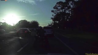 Hundreds Of Cyclists Do Stunts, Run Red Lights And Cause Chaos