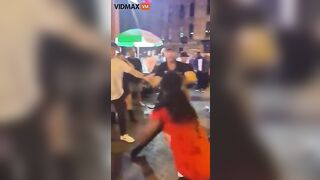 Wild Brawl Outside Nashville Bar Leaves Even Onlookers Behind