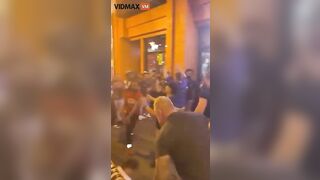 Wild Brawl Outside Nashville Bar Leaves Even Onlookers Behind