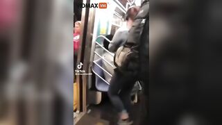 New York Subway Maniac Beats Mannequin Because She Has No Morals