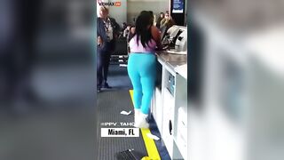 Crazy Woman Arrested After Throwing C At Miami Airport