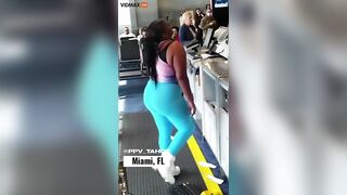 Crazy Woman Arrested After Throwing C At Miami Airport