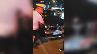 Drunk Woman Drags Another Woman For One Kilometer In BMW