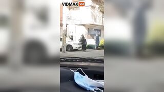 Iranian Police Caught On Camera Brutally Beating Trash