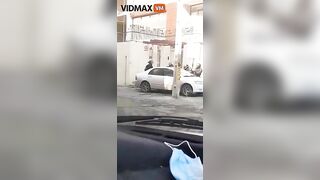 Iranian Police Caught On Camera Brutally Beating Trash