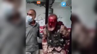 Iran's Death Police Commander Was Beaten To A Bloody Pulp