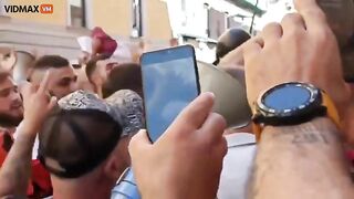 The Story Begins: Hundreds Of Angry People Gather At Naples City Hall