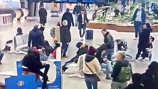 Brussels Airport Knife Attack 