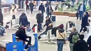 Brussels Airport Knife Attack 