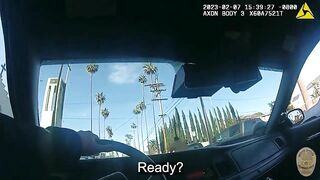 LAPD Officer Shoots Suspect Who Pointed Gun At Him During Shootout (1)