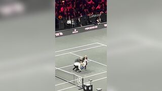 Haha, Climate Dushbarger Set Himself On Fire During A Tennis Match