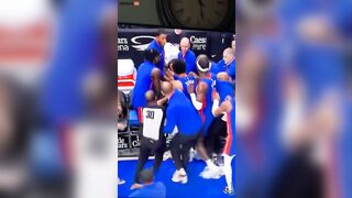 Little Bitch Orlando Magic Player Slams Pistons