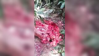 Machete Turns Human Body Into Bloody Mince 