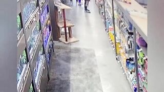 Man Caught On Video Surveillance Sniffing Woman's Butt At Pet Store