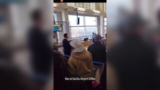 Man At Seattle Airport Shouts "Sieg Heil!"