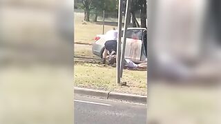 Man Rushed To Hospital After Brutal Road Rage Incident