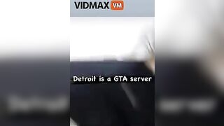 Detroit Man Impersonating Police Officer Shoots Man - Video