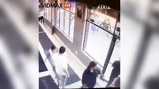 A Thug Beats Another Thug At A Chicago Liquor Store, Victim S