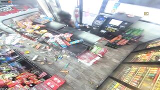 Man Completely Destroys FavTrip Gas Station After Being Asked If T