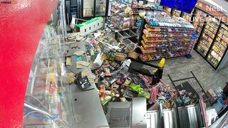 Man Completely Destroys FavTrip Gas Station After Being Asked If T