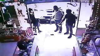 Man Throws Grenade To Blow Up Shop