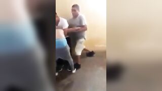 The Man Then Received A Harsh Welcome In Jail