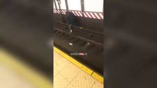 Man Beaten And Thrown On Subway