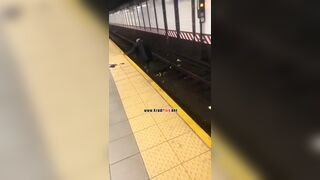 Man Beaten And Thrown On Subway