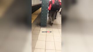 Man Beaten And Thrown On Subway