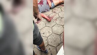 The Man Was Beaten Brutally After Getting It