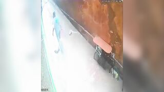 Man Crushed To Death By Collapsing Wall!