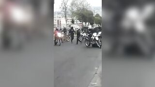 Man Deliberately Run Over By Police