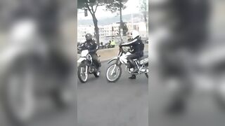 Man Deliberately Run Over By Police