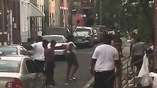 Man Punched In The Face By Chick