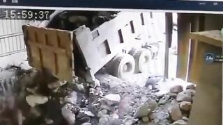Man Dies After Crashing Into Huge Concrete Boulder