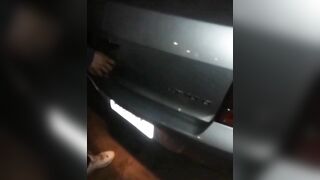 Man Removed From Car Trunk