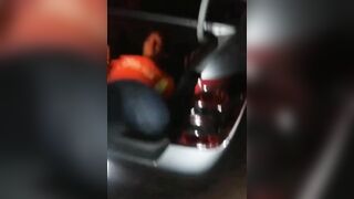 Man Removed From Car Trunk