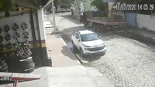 Man In Brazil Run Over By His Own Truck