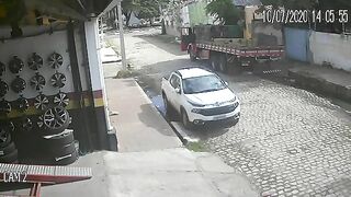 Man In Brazil Run Over By His Own Truck