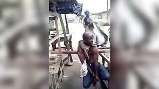 Man Tied To Device And Beaten